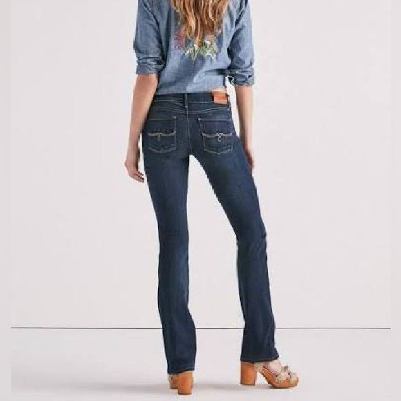 Lucky Brand Lolita Boot Dark Wash Jeans Size 0 - Picture 2 of 9